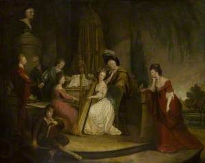 Sir Henry Bridgeman and His Family Playing Music