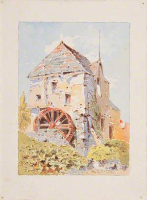 Building with Water Wheel