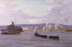 The Landing in Suvla Bay: Early Morning, 7 August 1915