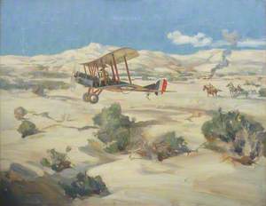 Lieutenant McNamara: Winning the VC in the Course of a Bombing Raid in the Wadi Hesi, 10 Miles East-North-East of Gaza, Palestine, 20 March 1917