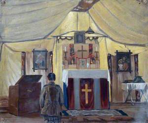 The Church of England Tent, 39th Stationary Hospital, Ascq, September 1919