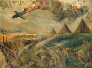Battle of London: Royal Marine Anti-Aircraft Gunners Bring down a Flying Bomb