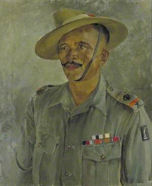 Subedar-Major of the 3/8 Gurkhas