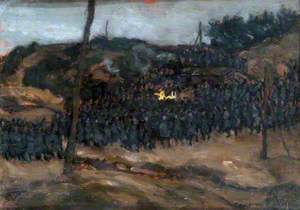 Mass in the Field, Russian Front