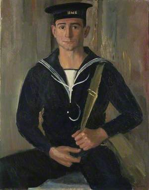 Ordinary Seaman H. V. Cronyn, GM, RNVR, of HMS 'Mallard'