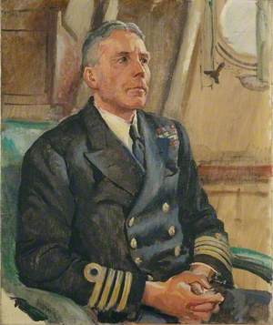 Captain W. G. Agnew, CB, CVO, DSO, of HMS 'Vanguard'