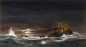 HMS 'Belfast' in Action against the 'Scharnhorst', 26 December 1943