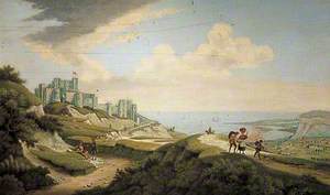 View of Dover, Kent, from the Guston Road