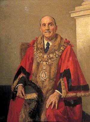 Alderman W. E. Thomas, Mayor of Gravesend (1921 & 1922)