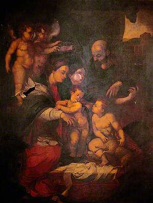 Madonna and Child with Infant Saint John