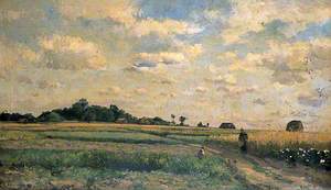 Rural Landscape with Figures in the Foreground