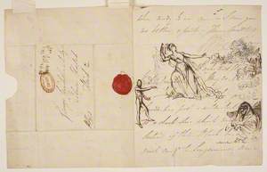 Letter to the Artist with Three Sketches