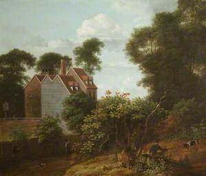 Landscape with House on the Edge of a Wood