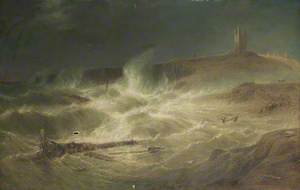The Wreck, Morning after the Storm, Scene at Dunstanburgh