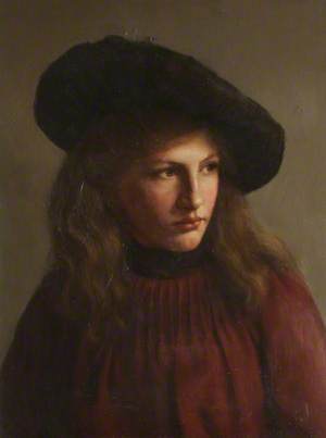 Portrait of a Girl in a Cap