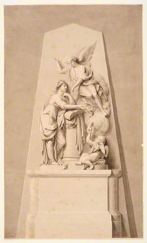 Monument of Mrs Howard – Study for a Monument