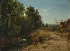 Landscape with Figures, near St Omer