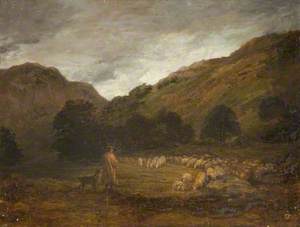 Hilly Landscape, North Wales
