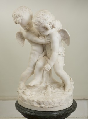 Two Winged Putti