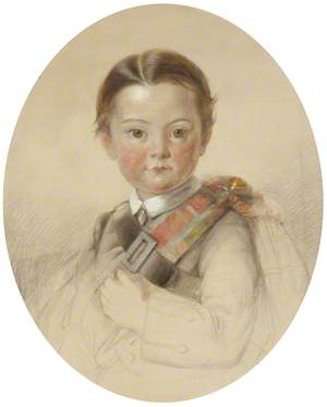 Portrait of a Boy in Highland Dress