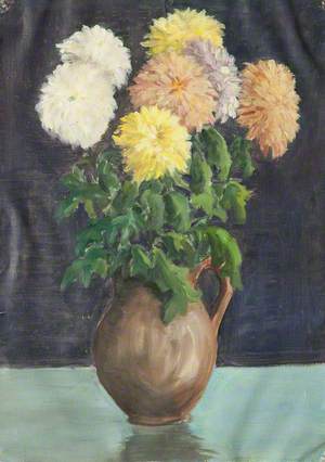 Still Life with Chrysanthemums