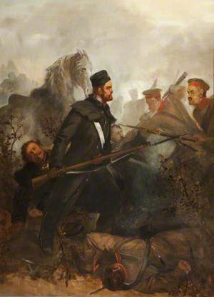 Private John McDermond, 47th Regiment of Foot, Winning the Victoria Cross, Battle of Inkerman, 5 November 1854