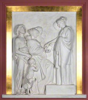 Alms-Giving, Blessed Are They Who Consider the Poor – Monument to Thomas Yarborough (d.1772) and His Family
