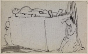 The Recumbent Figure of a Knight upon a Tomb
