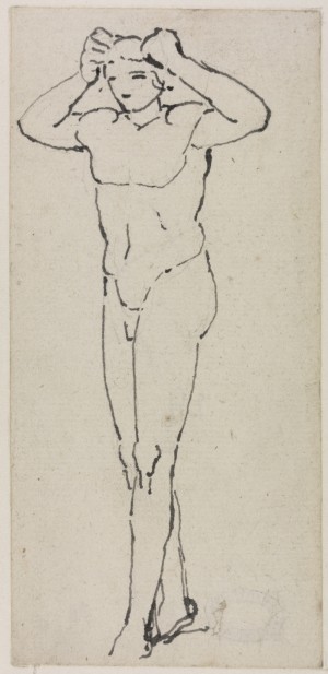 A Nude Male Figure