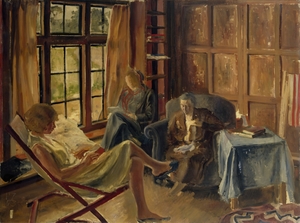 Interior, Women Seated by a Window