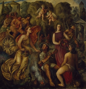 Bacchanal: A Group of Classical Figures