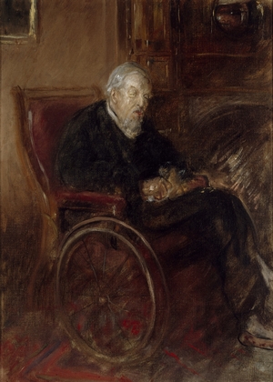 Henry Tonks' Father in a Wheelchair