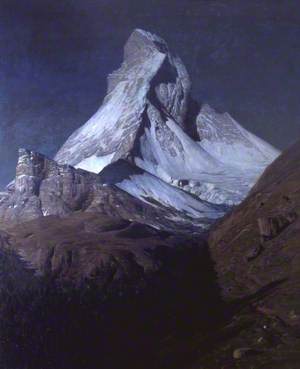 Matterhorn, Moonlight: ‘Claire de lune sur le Cervin’