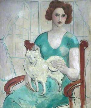 Woman with a Dog