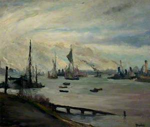 The Thames near Rotherhithe, London