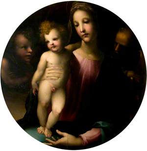 The Holy Family with Saint John the Baptist