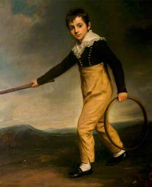 Boy with a Hoop