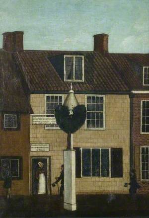 'Beehive' Public House and Landlady Elizabeth Wood