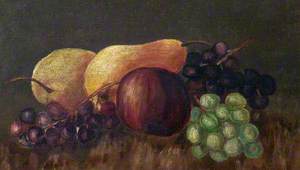 Still Life with an Apple, Pears and Grapes