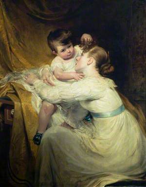 Harriet Hilton (1791–1866) and Child (Helen Hilton, 1811–1873)