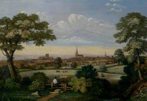 View of Hinckley, Leicestershire