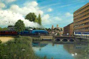 'Sir Nigel Gresley' Steam Train