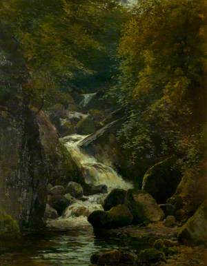 A Stream from the Hills, Brecon, Powys