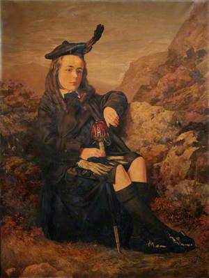 Child in a Scots Costume