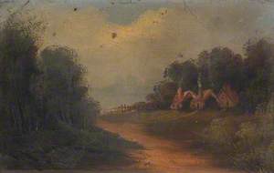 Rural Scene with a Cottage