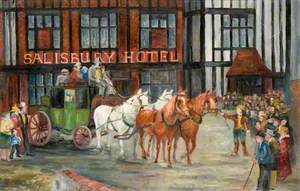 'Salisbury Hotel', Barnet High Street
