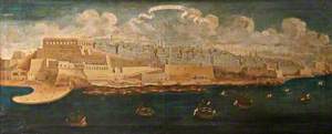 Prospect of the City of Malta from the East