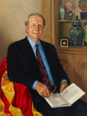 Professor I. Butterworth, CBE, FRS, Principal of Queen Mary College (1986–1990)