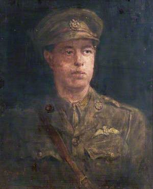Portrait of a Young Royal Flying Corps Officer