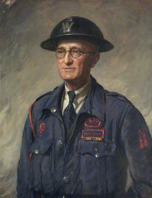 Portrait of an Air Raid Precaution Warden